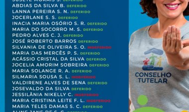 Divulgada lista de inscritos para a eleição do Conselho Tutelar