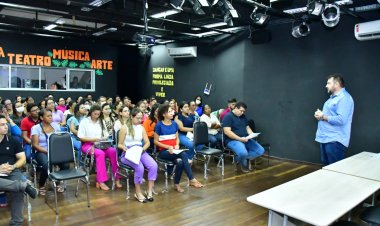 Saúde e Meio Ambiente promovem treinamento de gerenciamento de resíduos sólidos para servidores