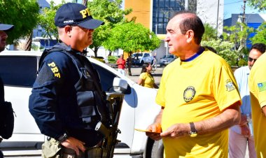 SUTRAN promove ações educativas para conscientização no trânsito no aniversário da cidade