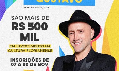 Cultura lança edital da Lei Paulo Gustavo em Floriano