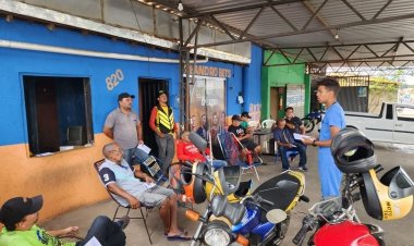 Mototaxistas são orientados sobre a importância do autocuidado