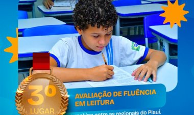 Educação de Floriano: município é destaque na ‘Avaliação de Fluência em Leitura’