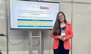 Profissionais do SAMU de Floriano participam do I Congresso da Rede de Urgência e Emergência do Piauí