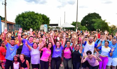 Aulão da Saúde reúne multidão na Avenida Beira-Rio
