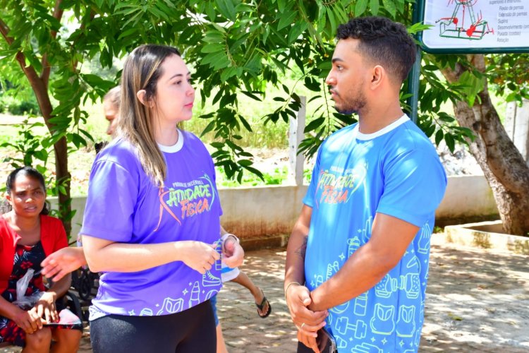 Prefeitura de Floriano inaugura academia de saúde no Distrito Amolar