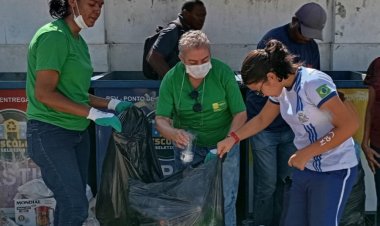 SEMAN coleta mais de 200 kg de materiais recicláveis dos projetos Escola Seletiva e ÓleoColetar