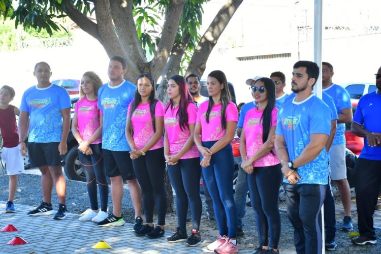 Saúde de Floriano entrega novos kits de atividade física para os polos do IAF