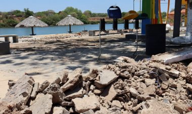 Prefeitura de Floriano promove revitalização estrutural no Cais da Beira-rio