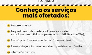 Utilidade Pública: Saiba quais são e como solicitar os serviços ofertados pela Sutran em Floriano