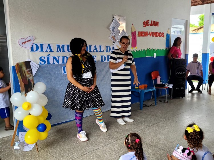 Secretaria de Educação de Floriano realiza ação em alusão ao ‘Dia Internacional da Síndrome de Down’
