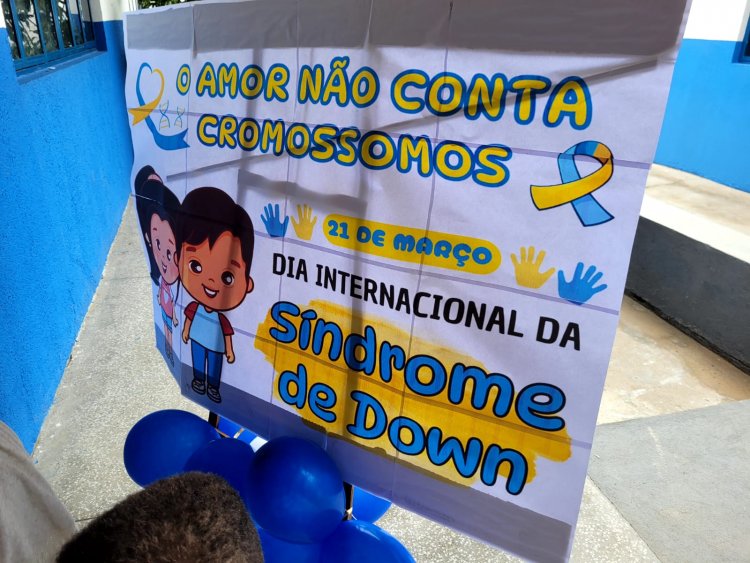 Secretaria de Educação de Floriano realiza ação em alusão ao ‘Dia Internacional da Síndrome de Down’