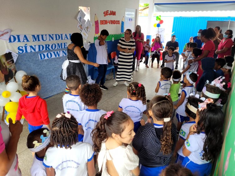 Secretaria de Educação de Floriano realiza ação em alusão ao ‘Dia Internacional da Síndrome de Down’