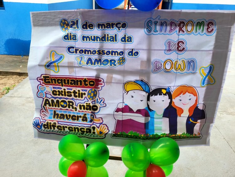 Secretaria de Educação de Floriano realiza ação em alusão ao ‘Dia Internacional da Síndrome de Down’