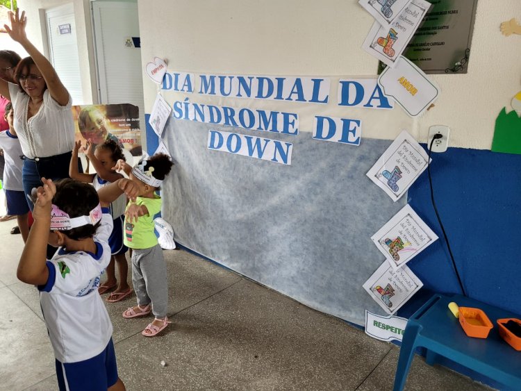Secretaria de Educação de Floriano realiza ação em alusão ao ‘Dia Internacional da Síndrome de Down’
