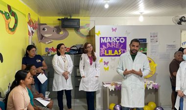 Saúde de Floriano realiza ação em alusão a Campanha ‘Março Amarelo Lilás’  