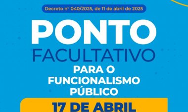 Prefeitura de Floriano decreta ponto facultativo nesta quinta-feira (17)