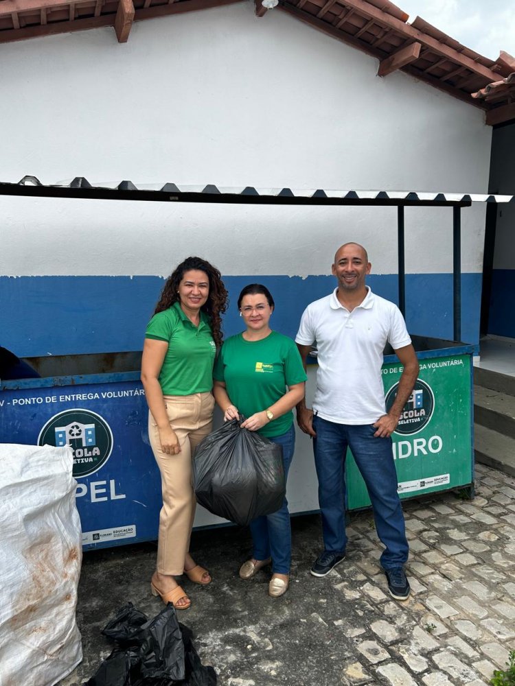 Secretaria de Meio Ambiente arrecada mais de 400 kg de materiais recicláveis em dois meses