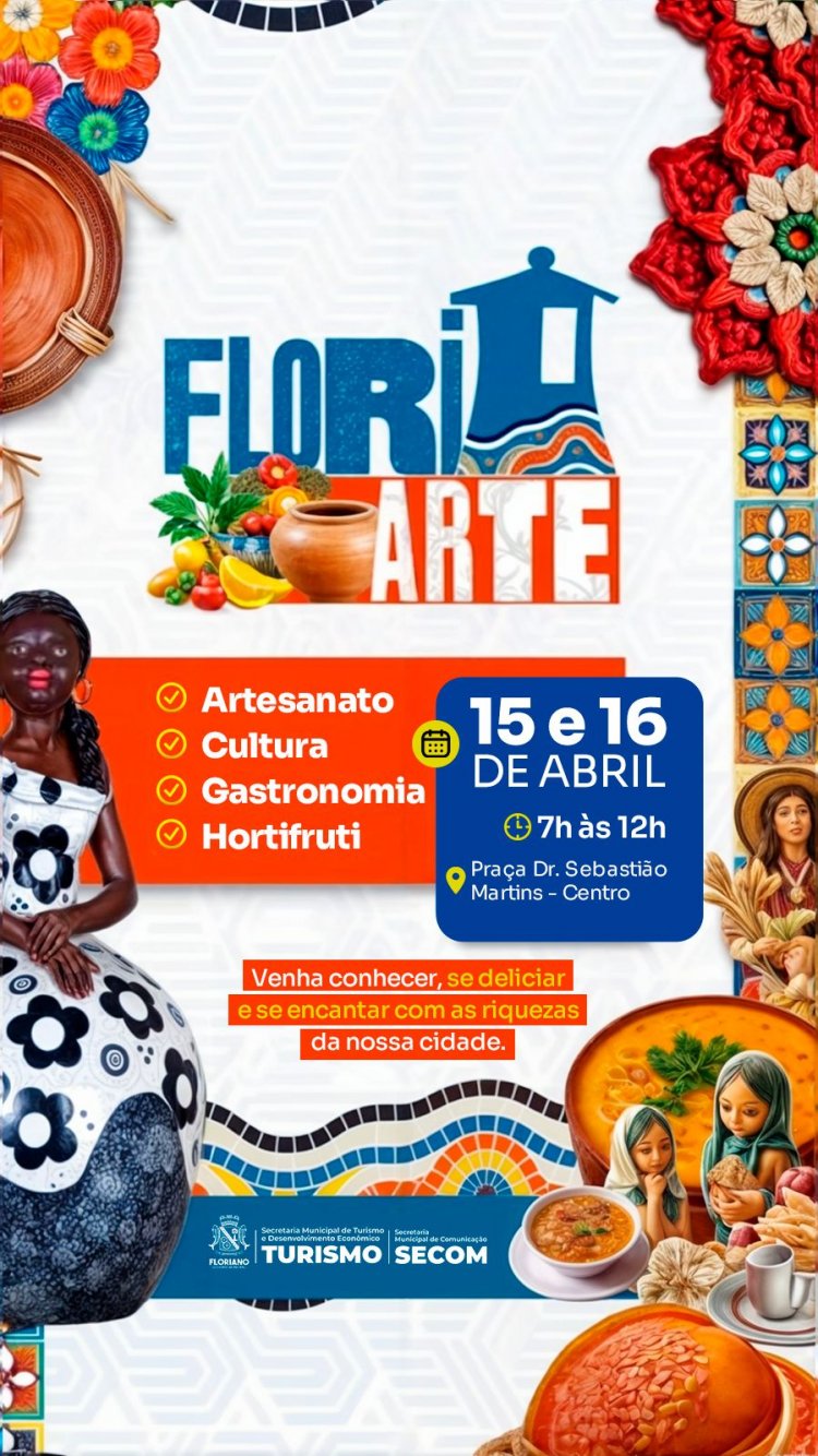 Prefeitura de Floriano realiza mais uma edição da FloriArte
