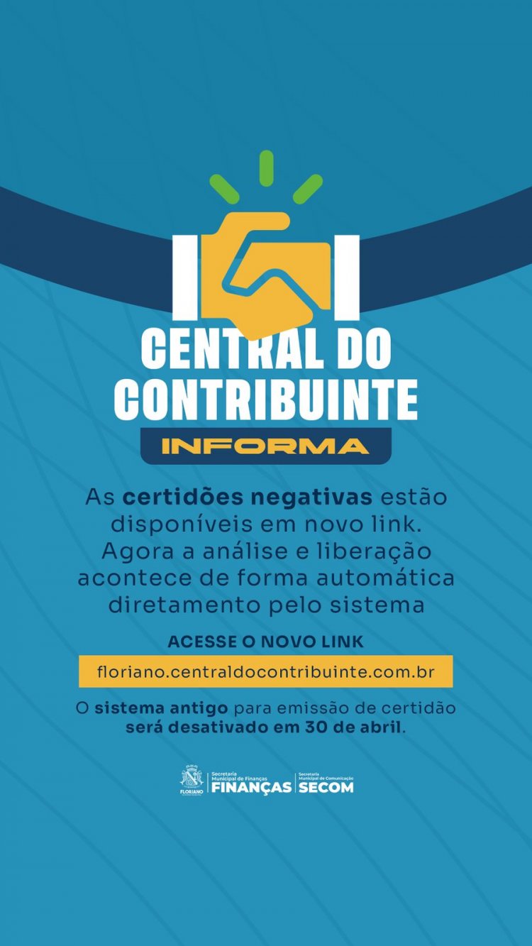 Central do Contribuinte inova na emissão de certidão negativa com novo sistema automatizado