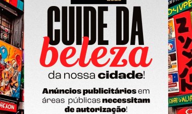 Meio Ambiente de Floriano realiza campanha de prevenção e combate à poluição visual