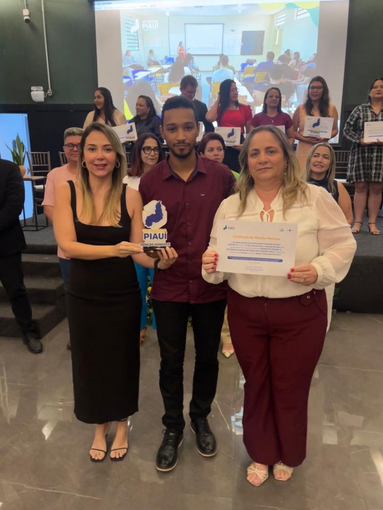 Floriano é premiado na 10ª Mostra “Piauí Aqui Tem SUS” com projeto de combate a Doença de Chagas
