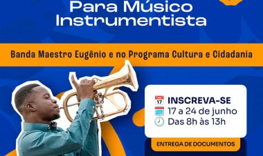 Floriano: Cultura abre credenciamento para atuação na Banda ‘Maestro Eugênio’ e programa ‘Cultura e Cidadania’