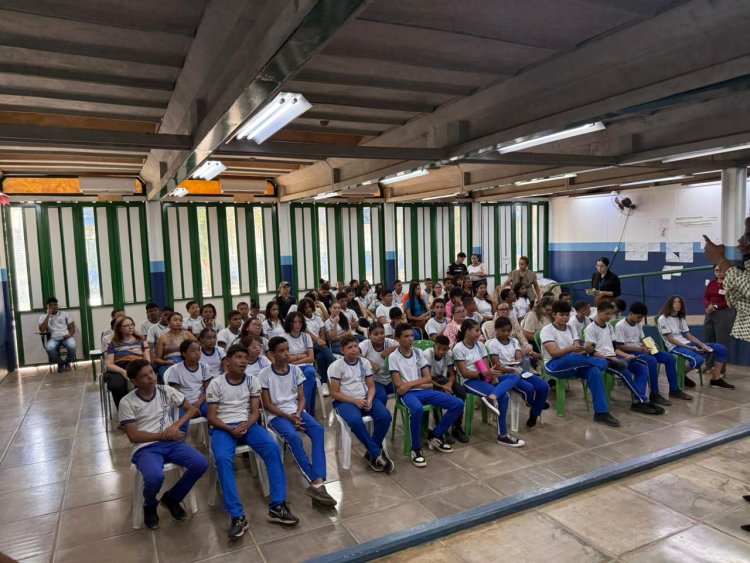 Prefeitura de Floriano apoia lançamento de projeto do TJPI em escola municipal