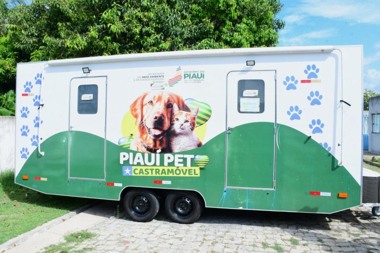 Prefeitura de Floriano recebe Castramóvel e amplia ações de proteção e bem-estar animal