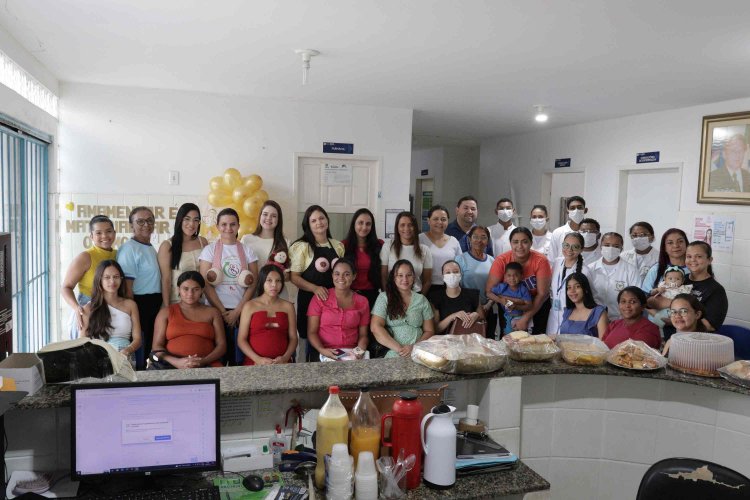 Secretaria de Saúde promove ações sobre amamentação no Agosto Dourado