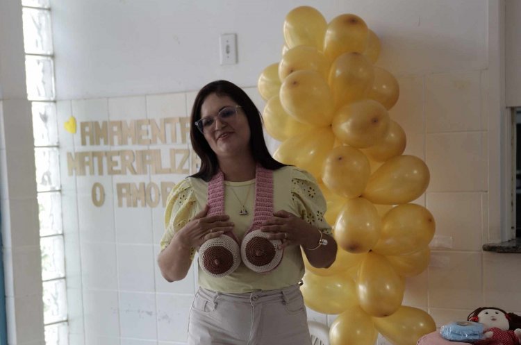 Secretaria de Saúde promove ações sobre amamentação no Agosto Dourado