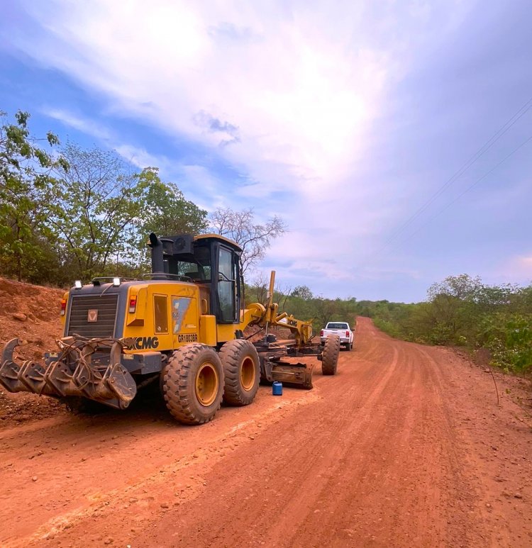 Infraestrutura de Floriano recupera estradas vicinais do município