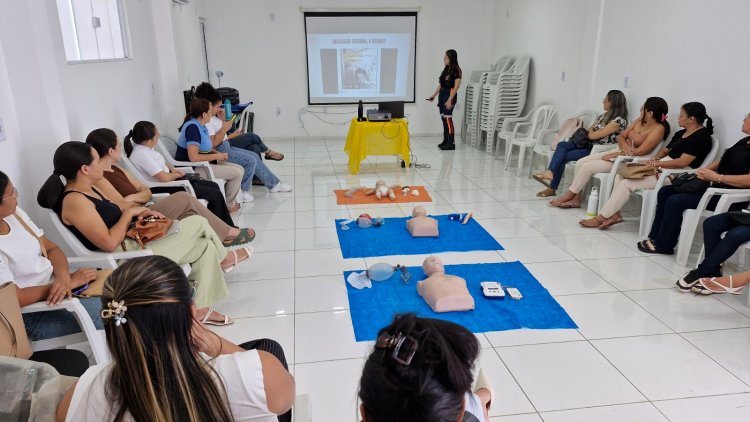 Prefeitura de Floriano capacita profissionais da atenção primária em primeiros socorros