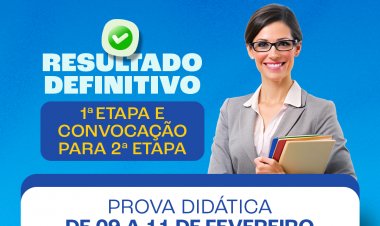 Floriano: Educação divulga resultado da 1ª fase do seletivo para professor e convoca classificados para 2ª fase