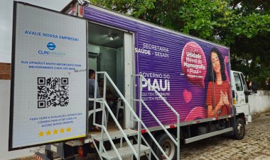 Caminhão da Mamografia realiza em Floriano exames gratuitos pelo SUS