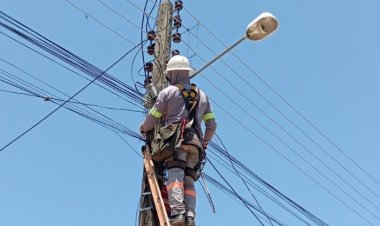 Infraestrutura de Floriano realiza quase 800 serviços de iluminação pública em janeiro