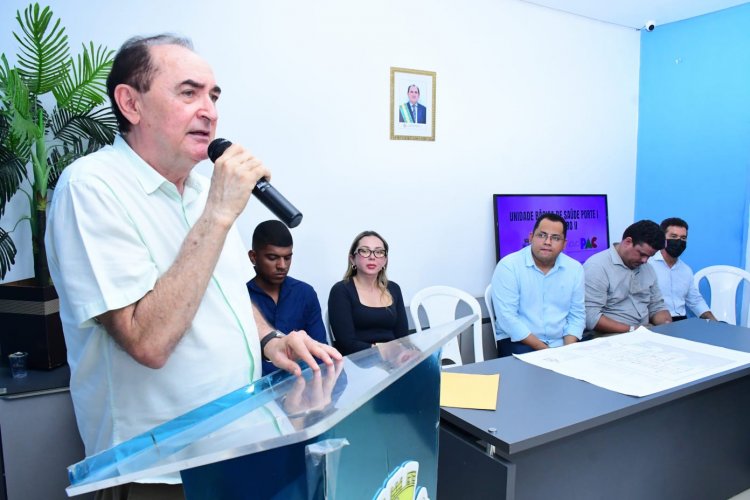 Prefeitura de Floriano assina ordem de serviço para construção de UBS no Cajueiro II