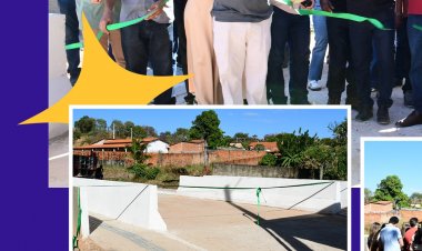 129 anos: Prefeitura de Floriano entrega ponte que interliga os bairros São Borja e Tamboril