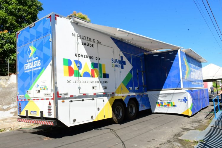 Prefeitura de Floriano inicia atendimentos na Carreta da Tomografia e amplia acesso a exames especializados