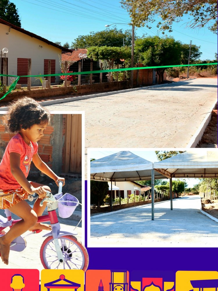 Prefeitura entrega calçamento da Rua Otília Rodrigues em comemoração pelos 129 anos de Floriano