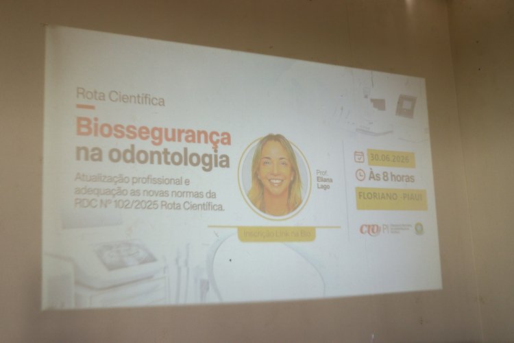 Profissionais da odontologia participam de capacitação sobre novas normas de biossegurança em Floriano