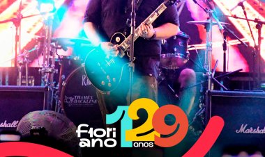 129 anos: Reunion Rock encerra programação de aniversário de Floriano com atração nacional