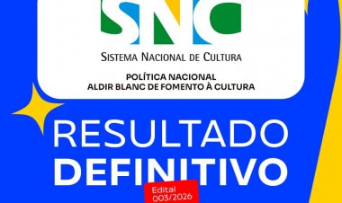Prefeitura de Floriano divulga resultado final do Edital da Política Nacional Aldir Blanc (PNAB)