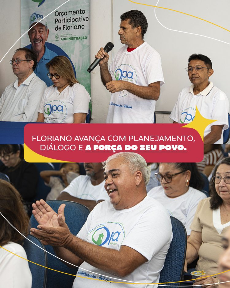 129 anos: Prefeitura de Floriano lança 2ª edição do OPA Floriano com investimento de R$ 2,5 milhões e participação totalmente digital