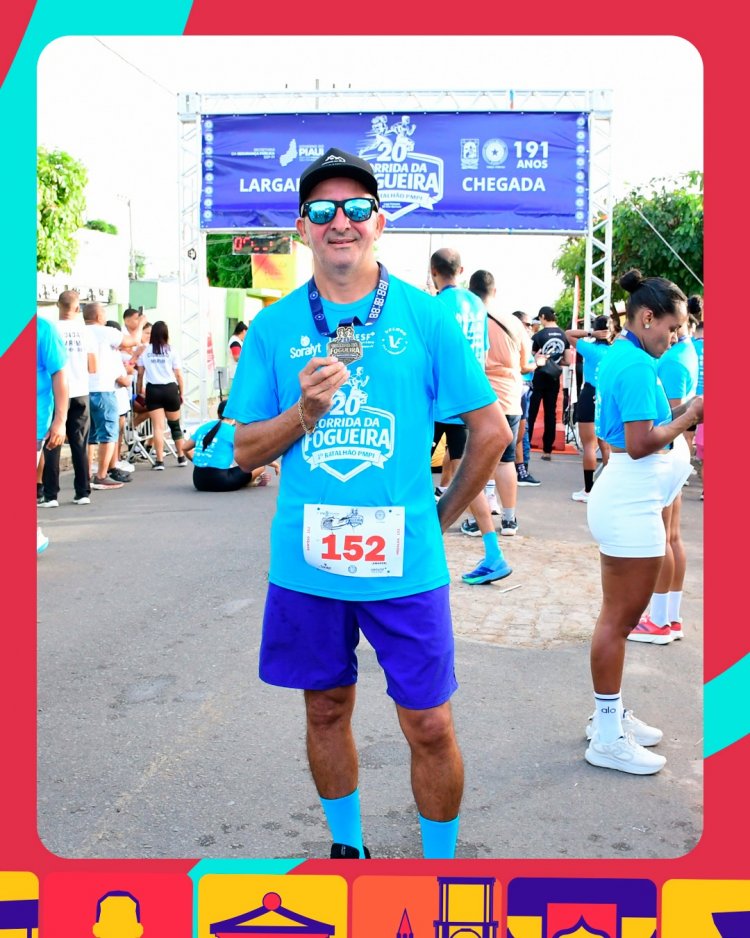 Prefeitura de Floriano apoia realização da 20ª Corrida da Fogueira do 3º Batalhão de Polícia Militar