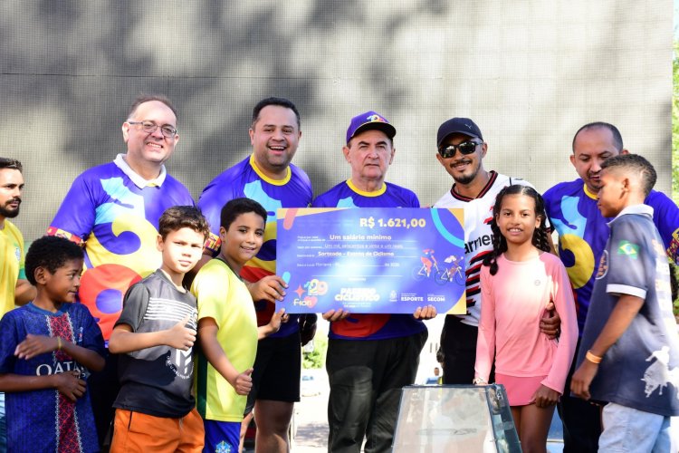 129 anos: Passeio ciclístico reúne cerca de 1.500 participantes nas comemorações do aniversário de Floriano