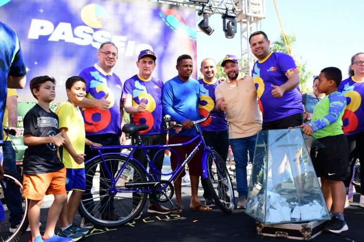 129 anos: Passeio ciclístico reúne cerca de 1.500 participantes nas comemorações do aniversário de Floriano