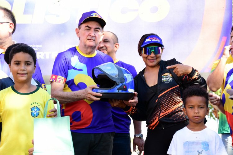 129 anos: Passeio ciclístico reúne cerca de 1.500 participantes nas comemorações do aniversário de Floriano