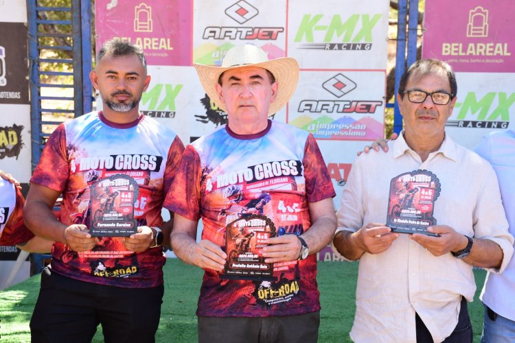 129 ANOS: Prefeitura apoia realização do 4º Motocross e fortalece calendário esportivo de Floriano