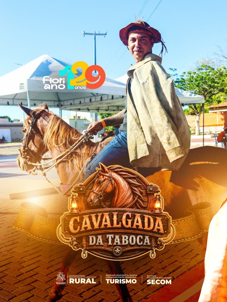 129 anos: Cavalgada da Taboca é realizada com apoio da Prefeitura de Floriano