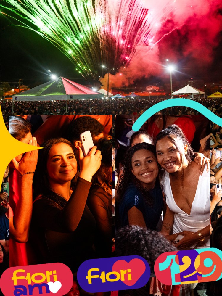 Show de aniversário pelos 129 anos de Floriano reúne cerca de 15 mil pessoas e movimenta a economia local